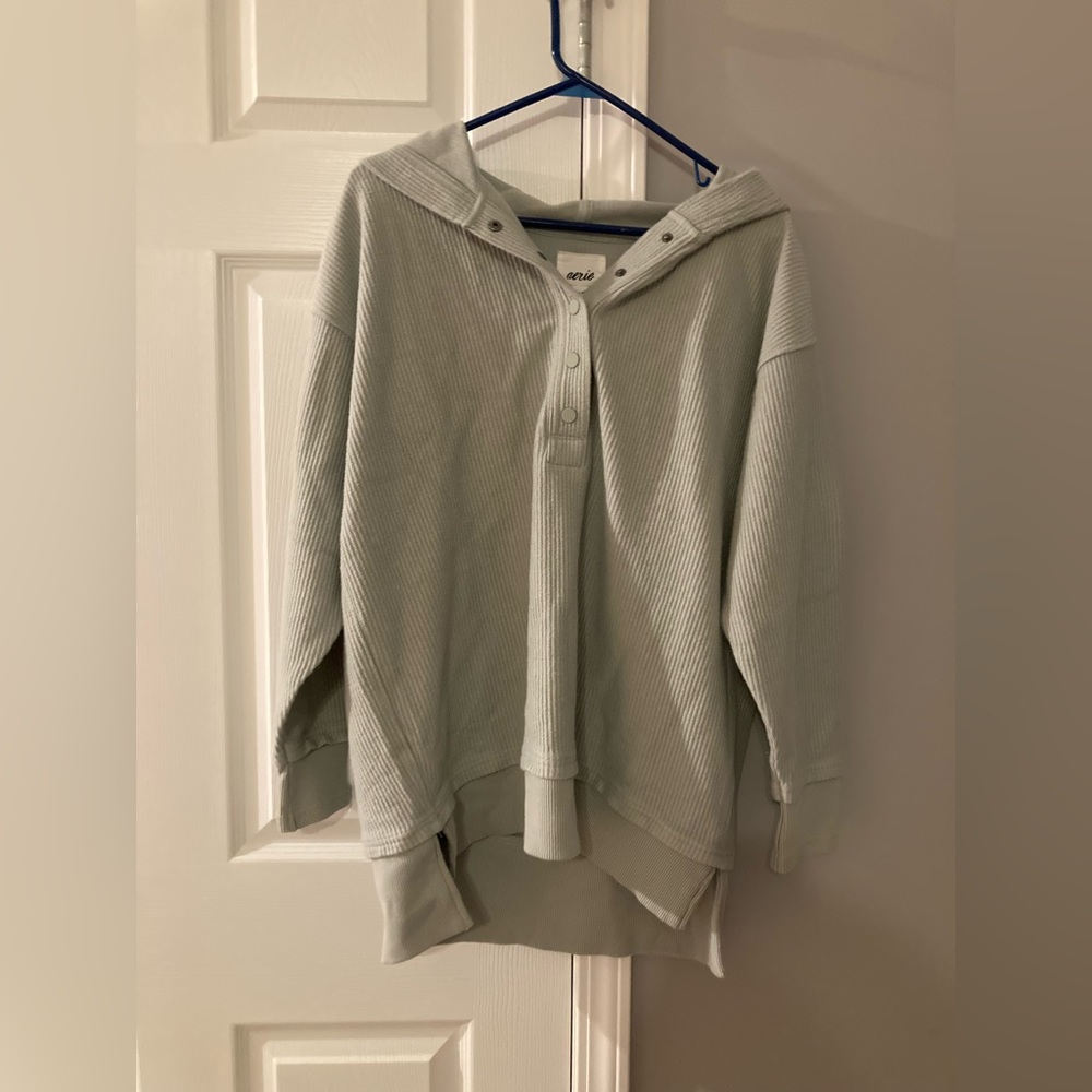 Aerie Snap Up Half Zip